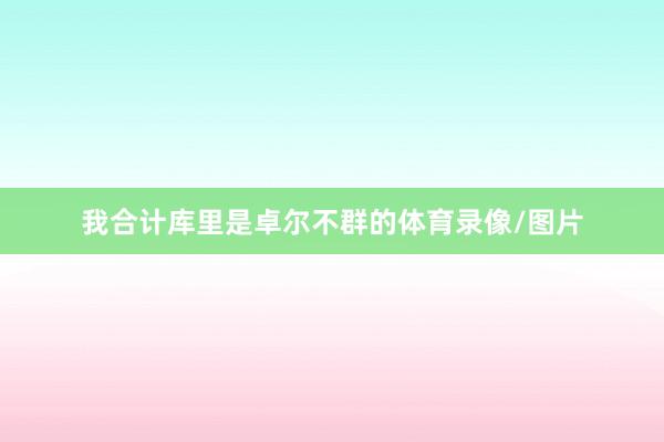 我合计库里是卓尔不群的体育录像/图片