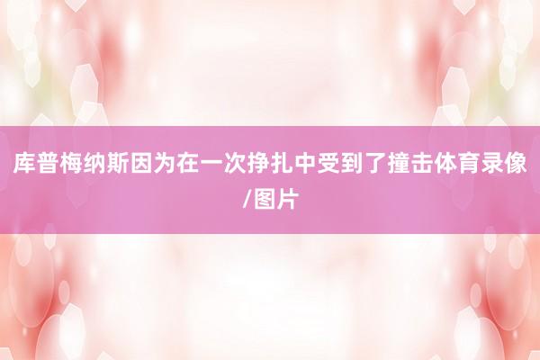 库普梅纳斯因为在一次挣扎中受到了撞击体育录像/图片